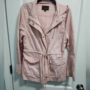 C'esttoi light weight pink jacket SZ L